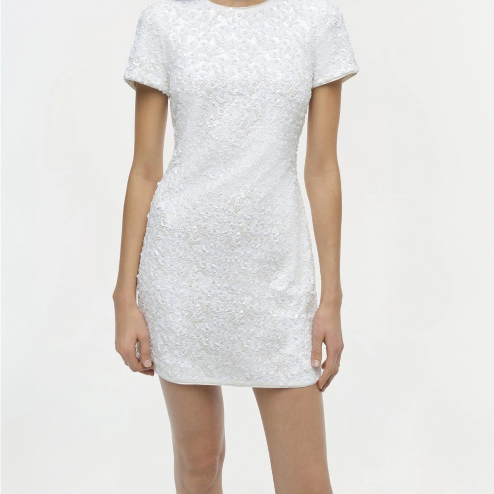 SIMKHAI Clove Embellished Mini Dress
